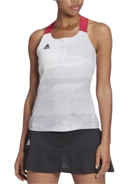 NWT Adidas HEAT.RDY Tennis Tank Top Small Y Back Athletic Built In Bra